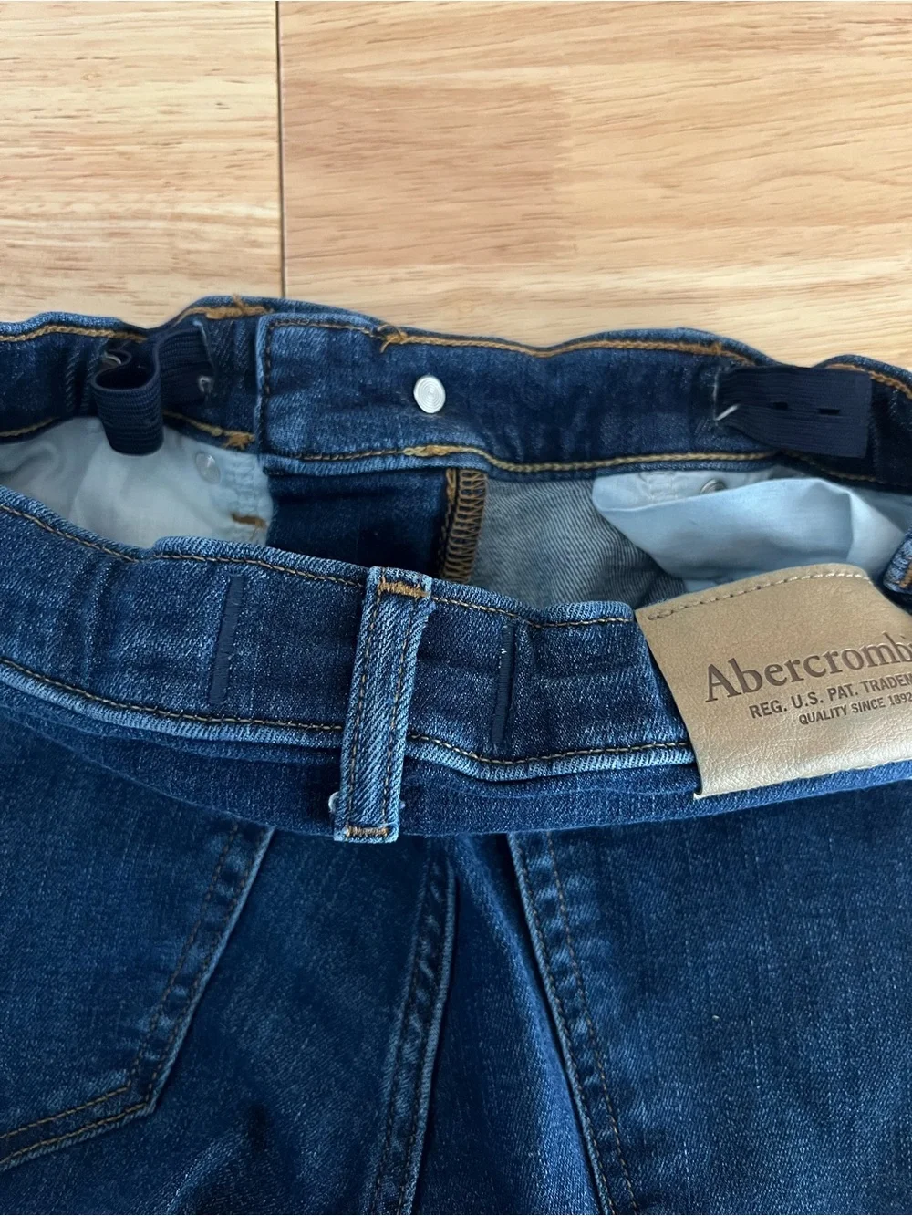Abercrombie Kids Skinny Jeans 11/12 Short Dark Wash
